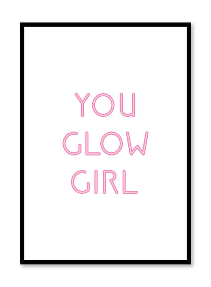 You Glow Girl, Poster