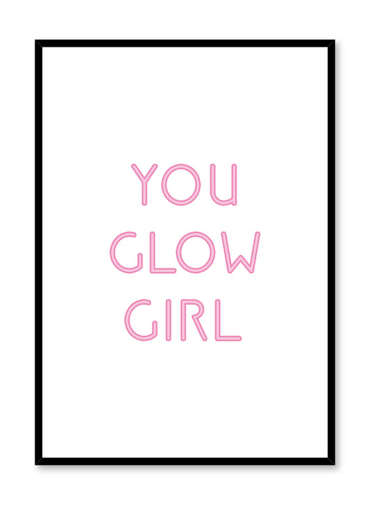 You Glow Girl, Poster