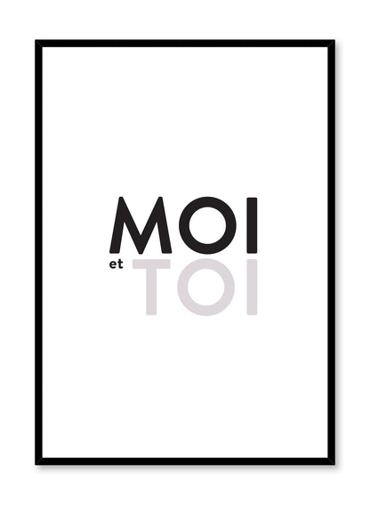 Moi et Toi, Poster
