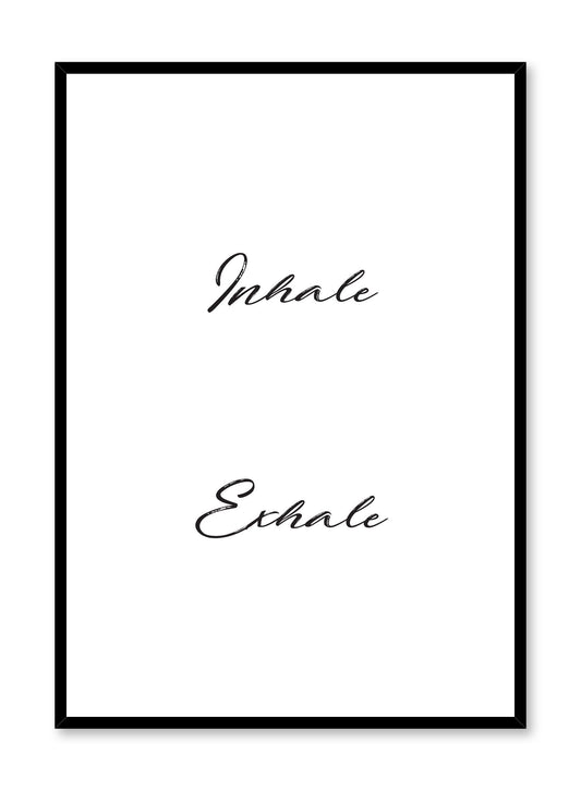 Inhale Exhale, Poster
