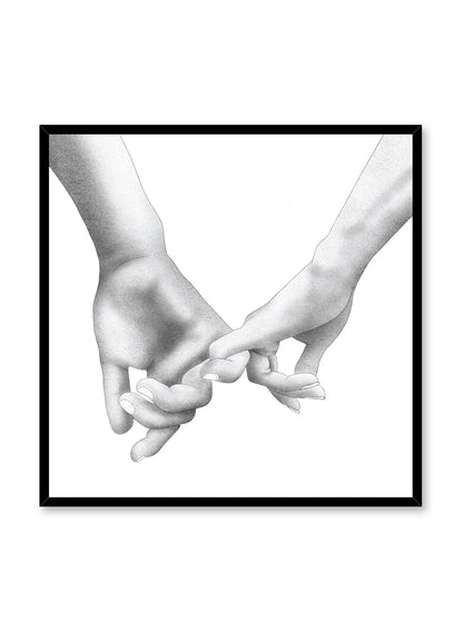 Holding Pinkies, Poster