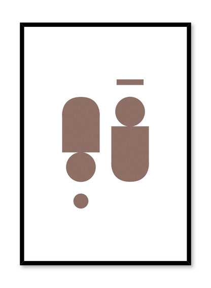 Near Symmetry in Sepia, Poster