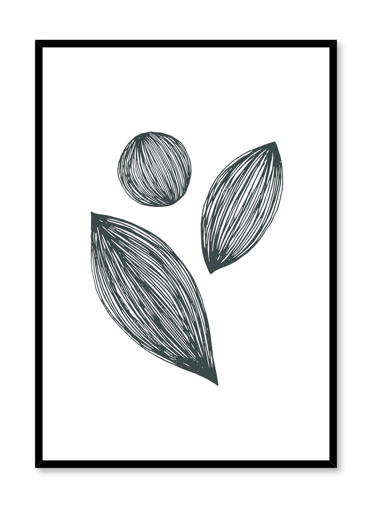 Leafy Shapes, Poster