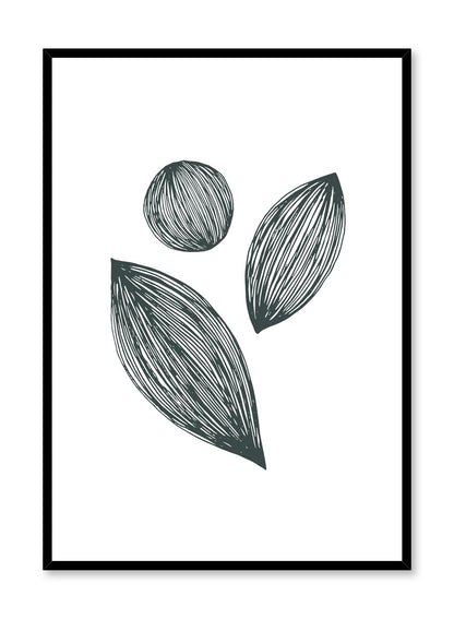 Leafy Shapes, Poster