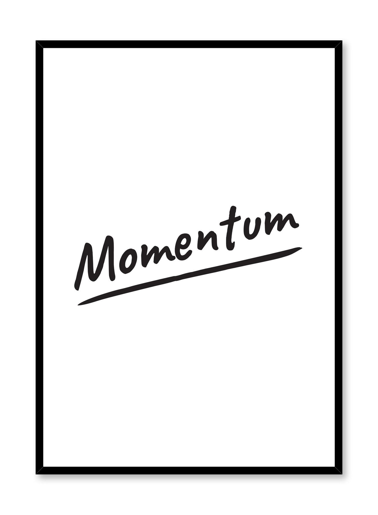 Momentum, Poster
