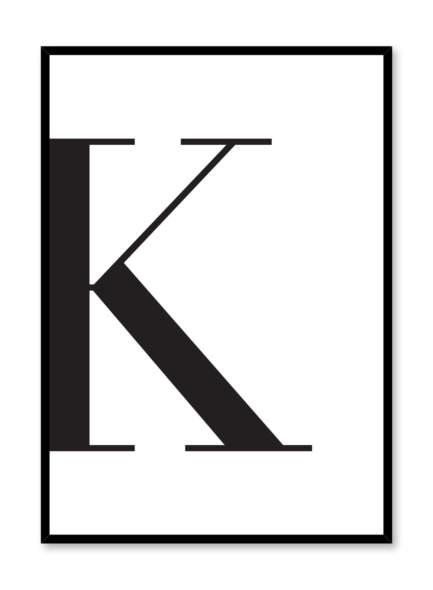 K, Poster
