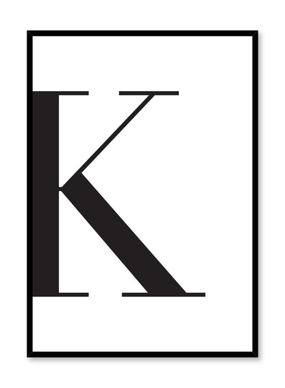 K, Poster