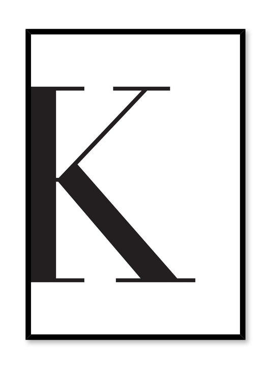 K, Poster