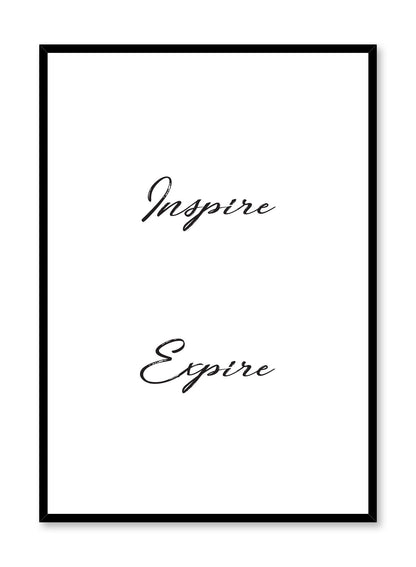 Inspire – Expire, Poster