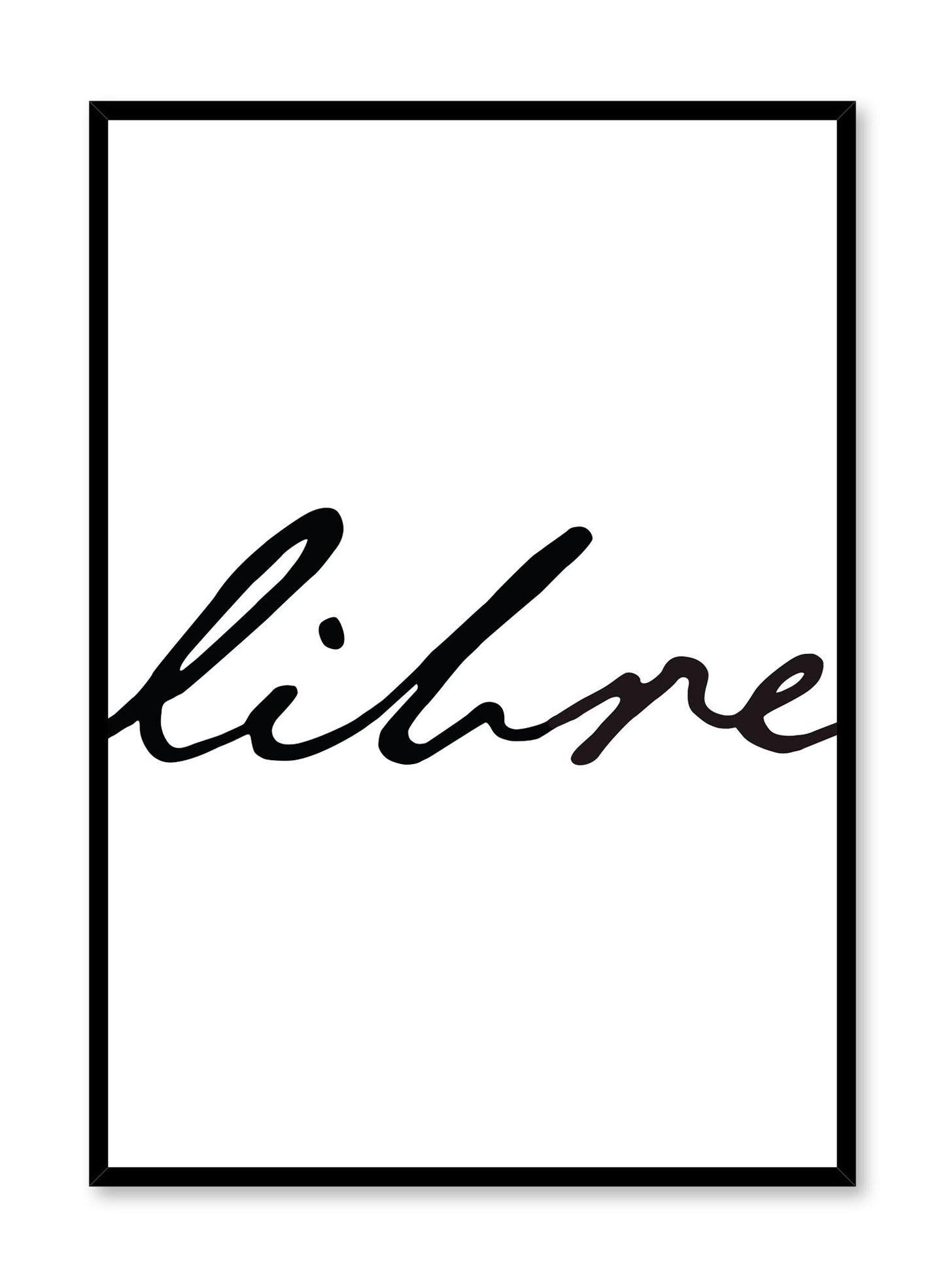 Libre , Poster