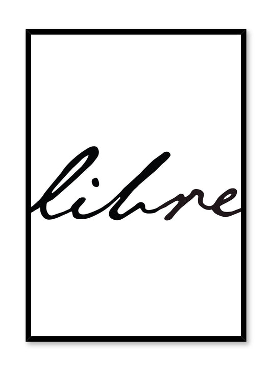 Libre , Poster