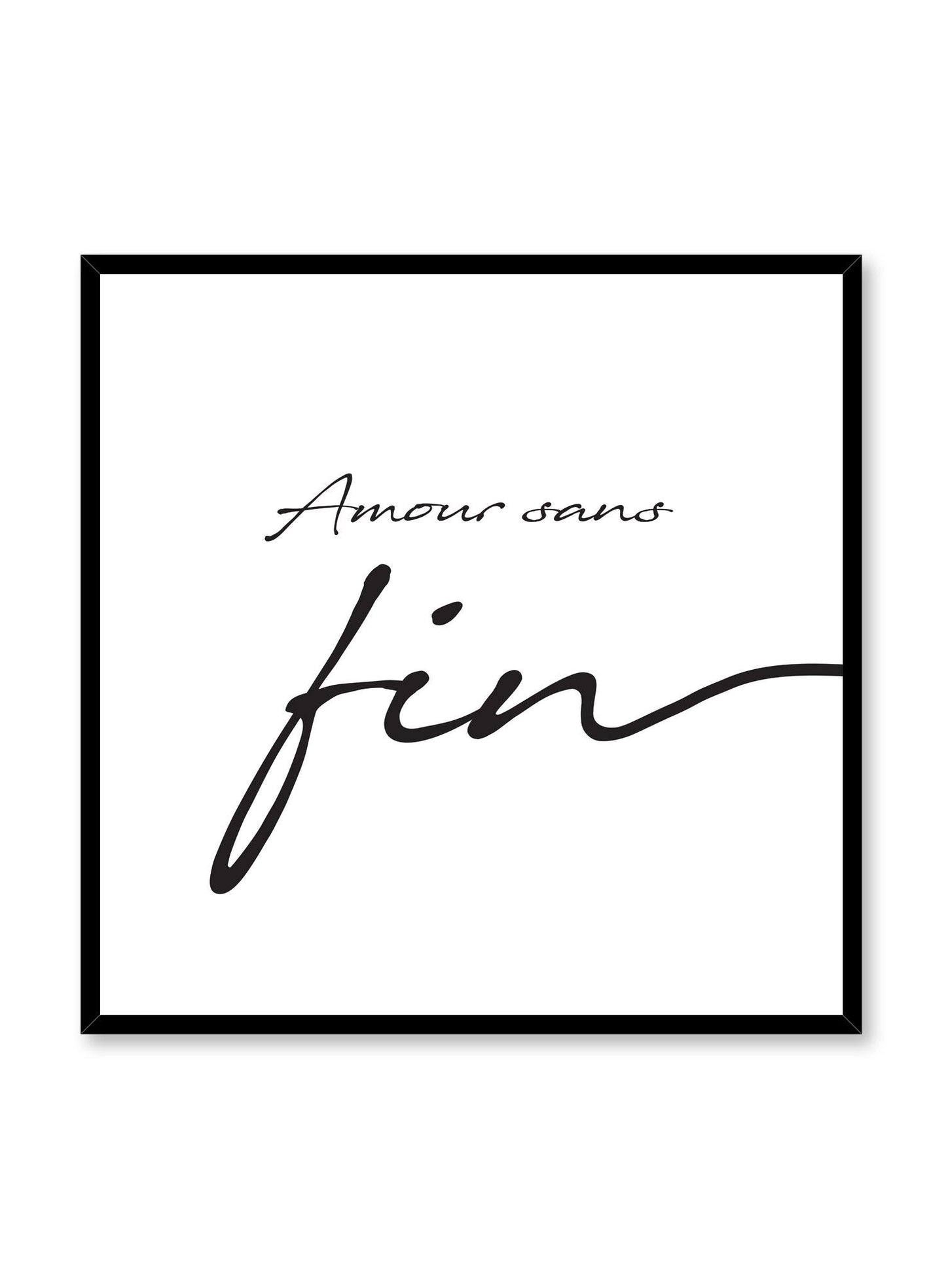 Amour Sans Fin, Poster