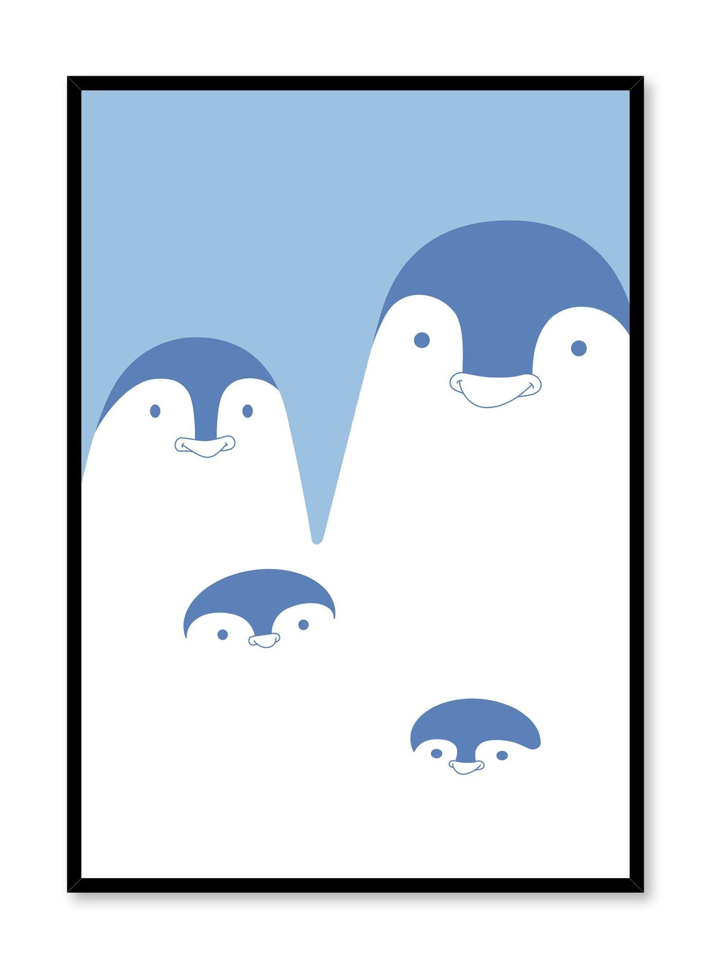 Penguin Family, Poster