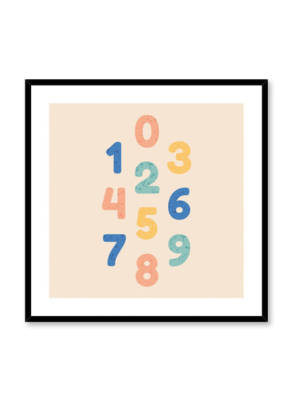 Numbers, Poster