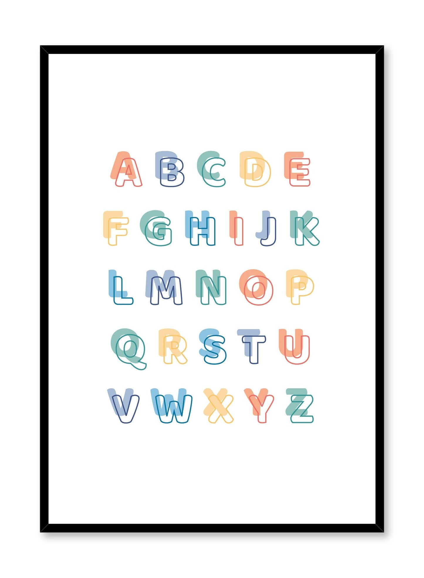 Alphabet, Poster
