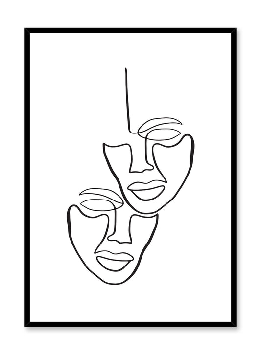 When Two Become One, Poster