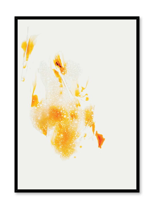Abstract in Orange, Poster
