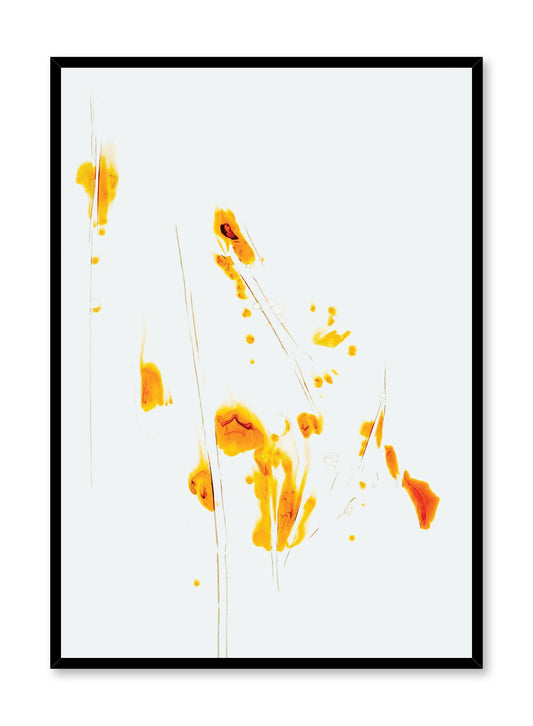 Bursts of Orange, Poster