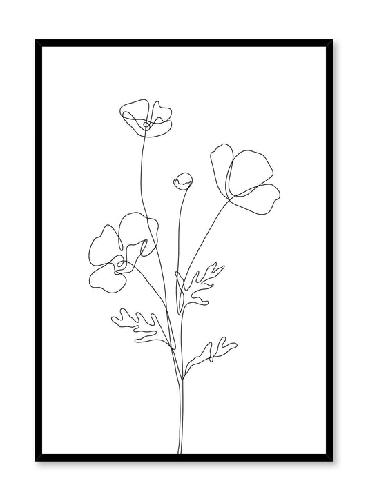 Poppy Sketch, Poster