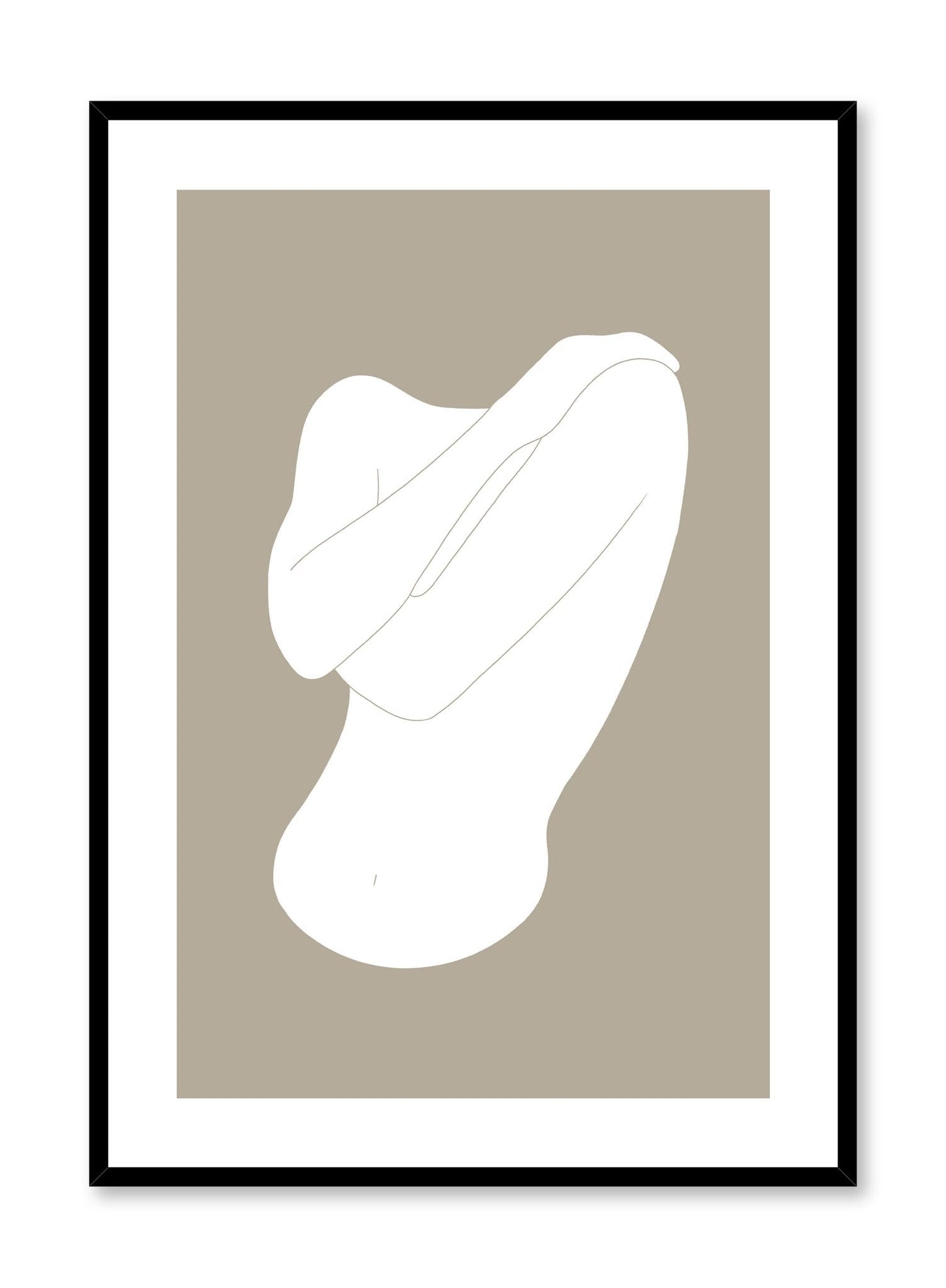 Wrap in White, Poster