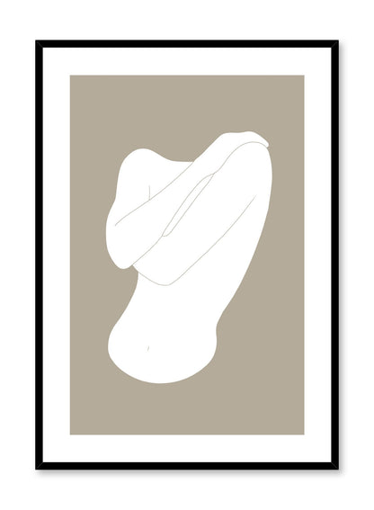 Wrap in White, Poster