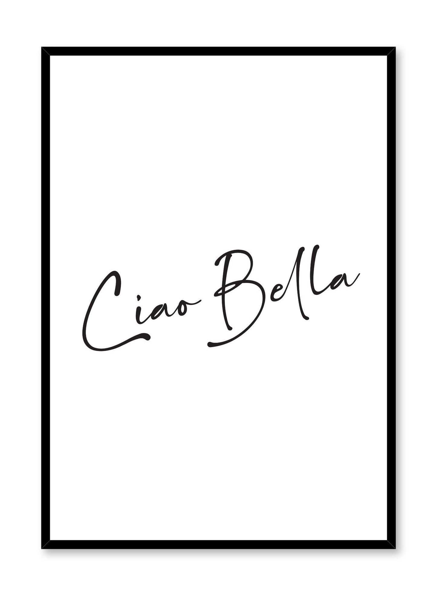 Ciao Bella, Poster