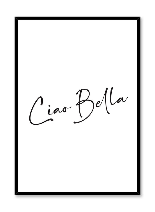 Ciao Bella, Poster