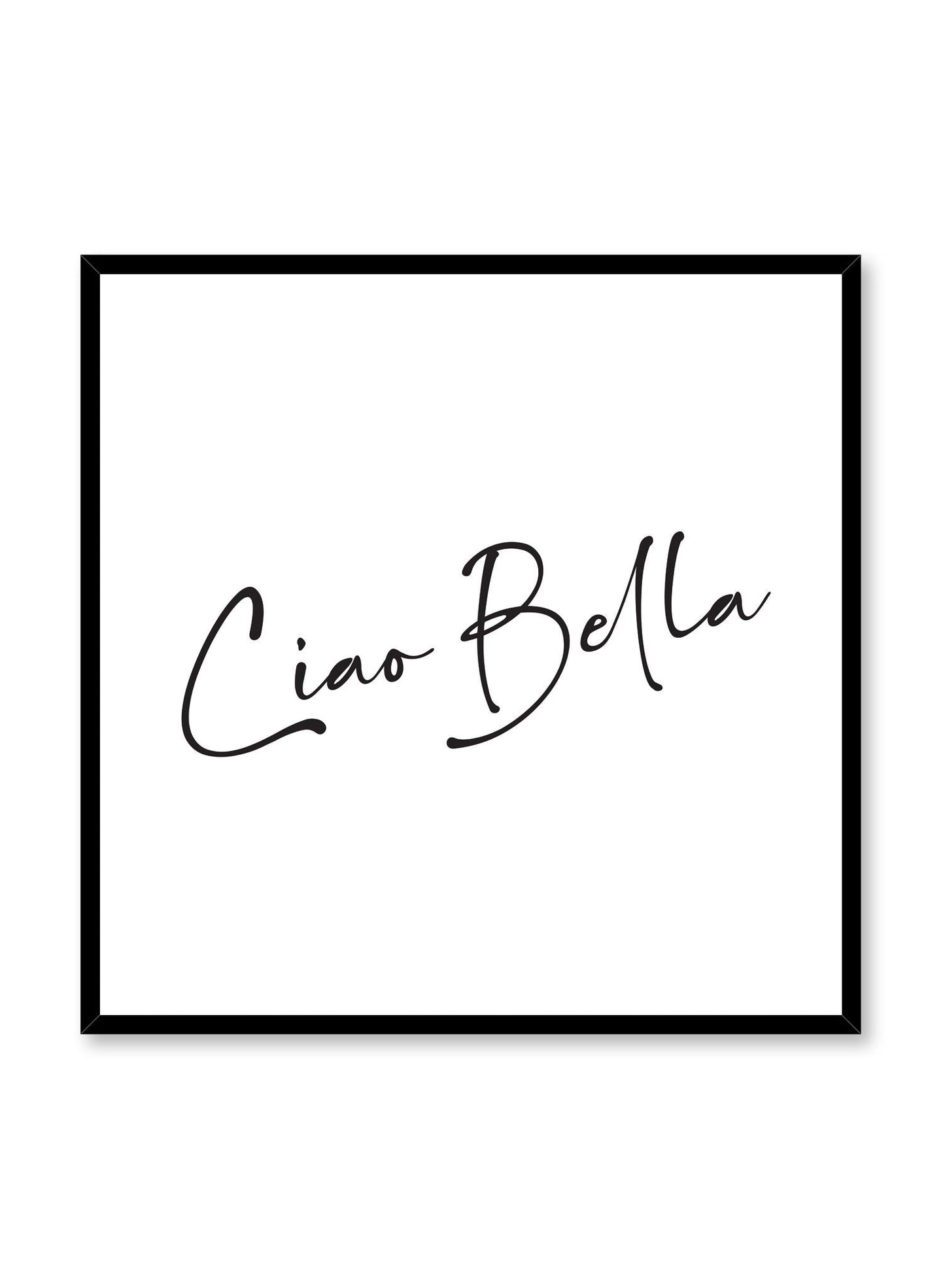 Ciao Bella, Poster