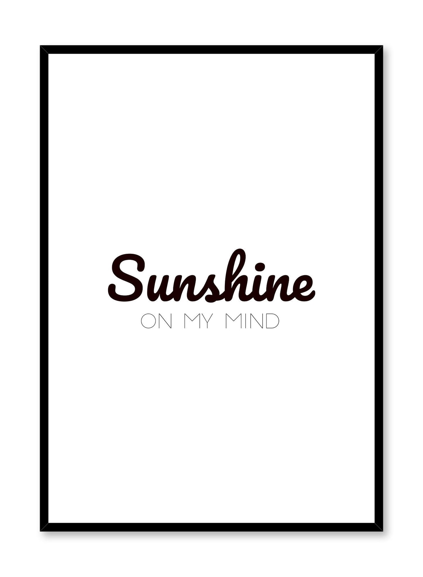 Sunshine, Poster