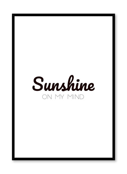 Sunshine, Poster