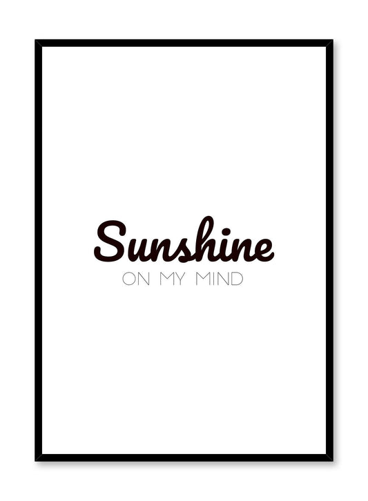 Sunshine, Poster