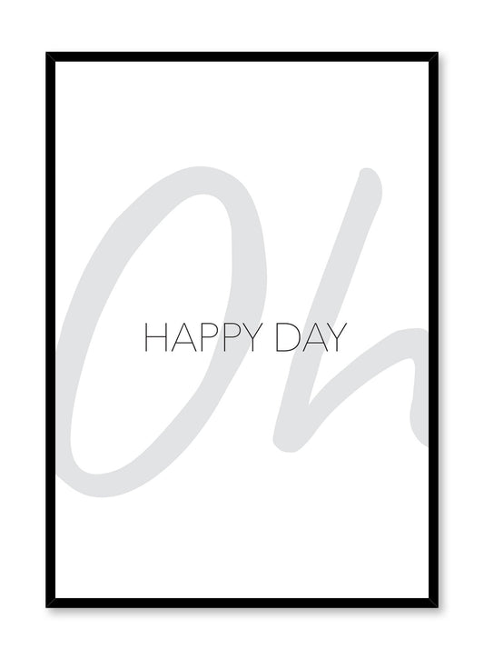Oh Happy Day, Poster