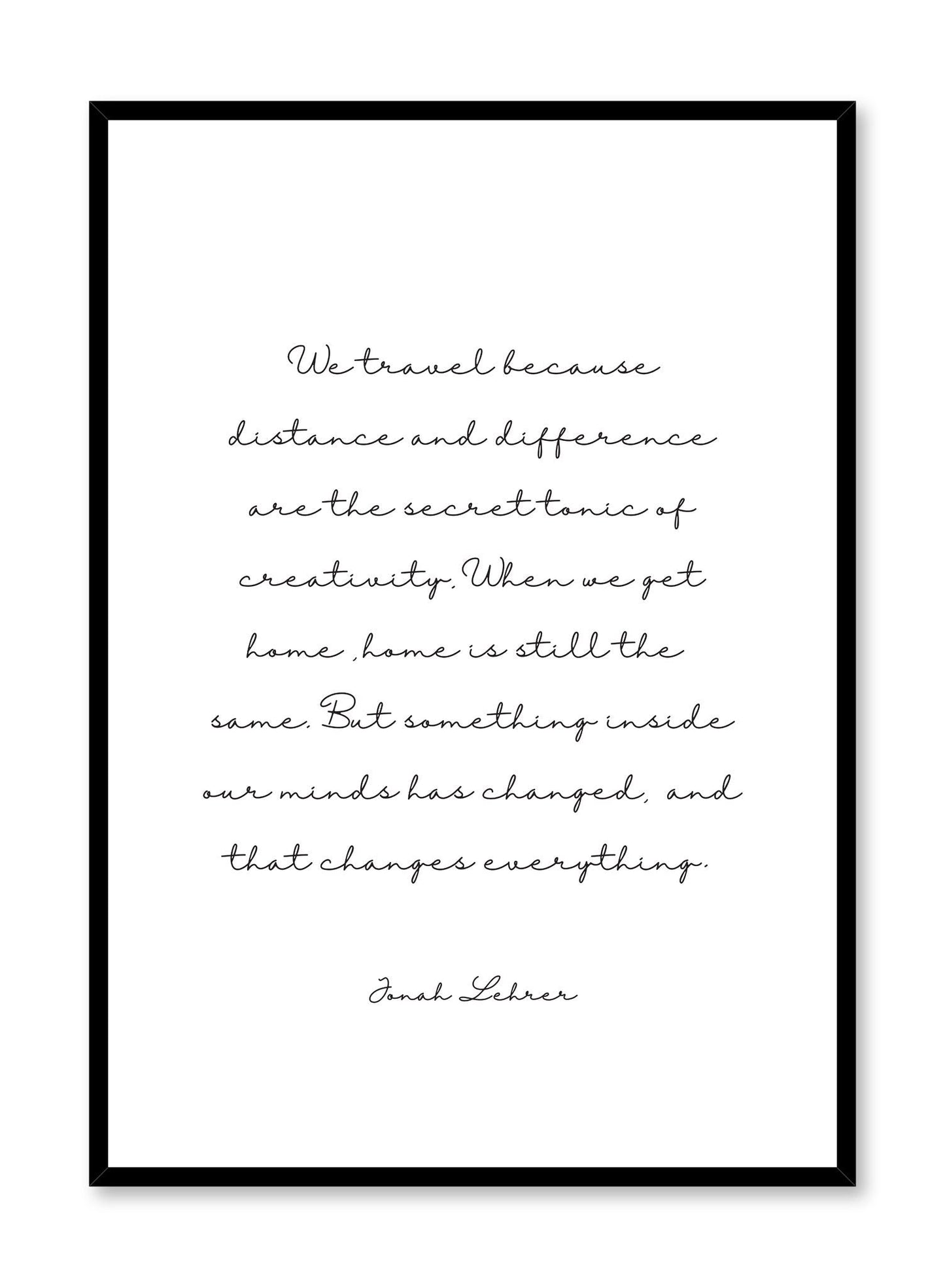 Travel, Poster