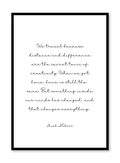 Travel, Poster