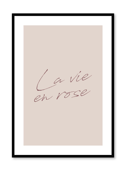La Vie in Pink, Poster