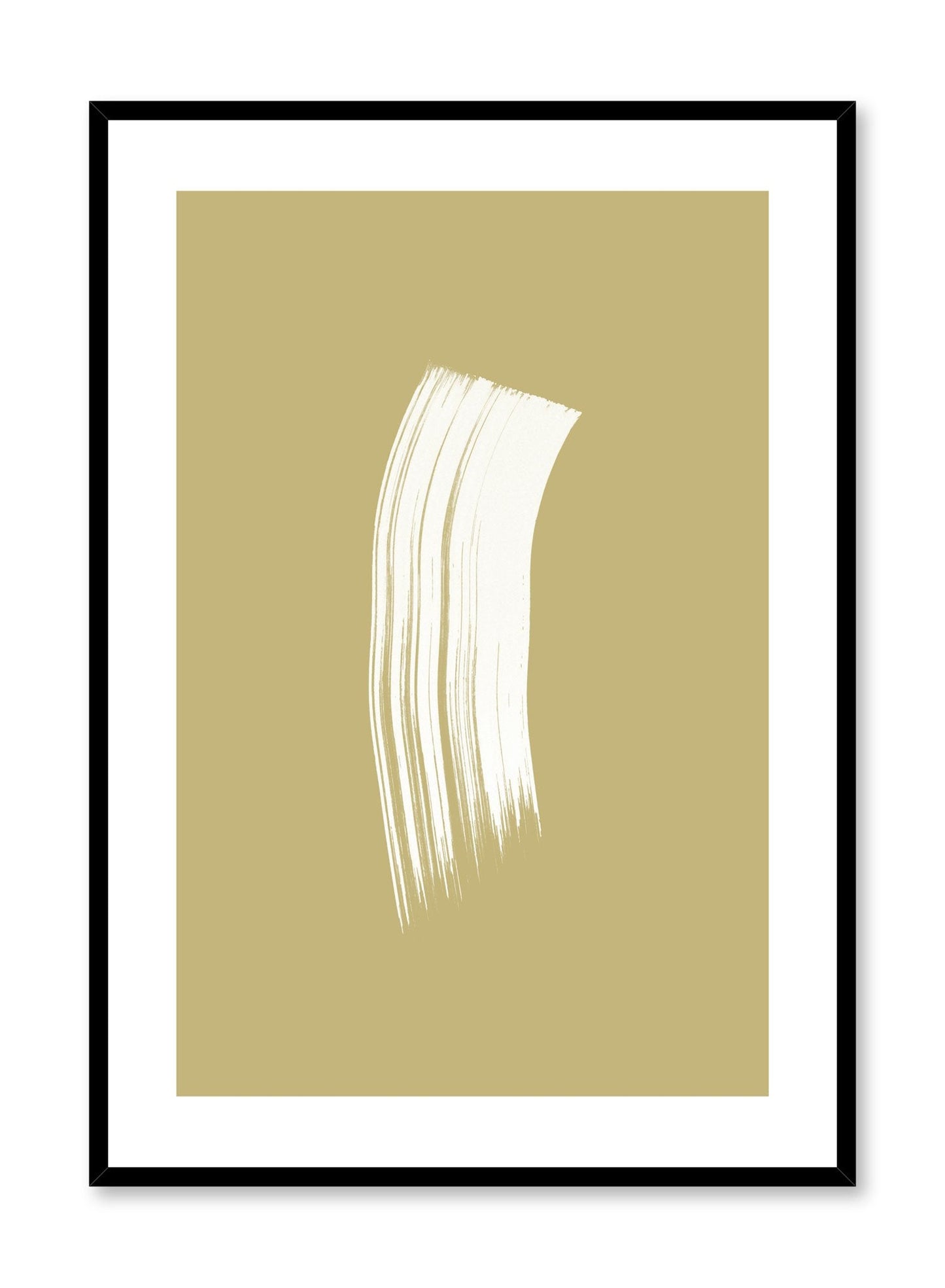 Golden Brushstroke, Poster