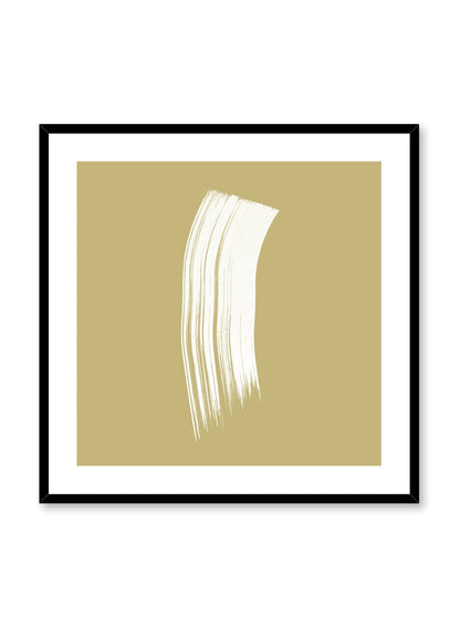 Golden Brushstroke, Poster
