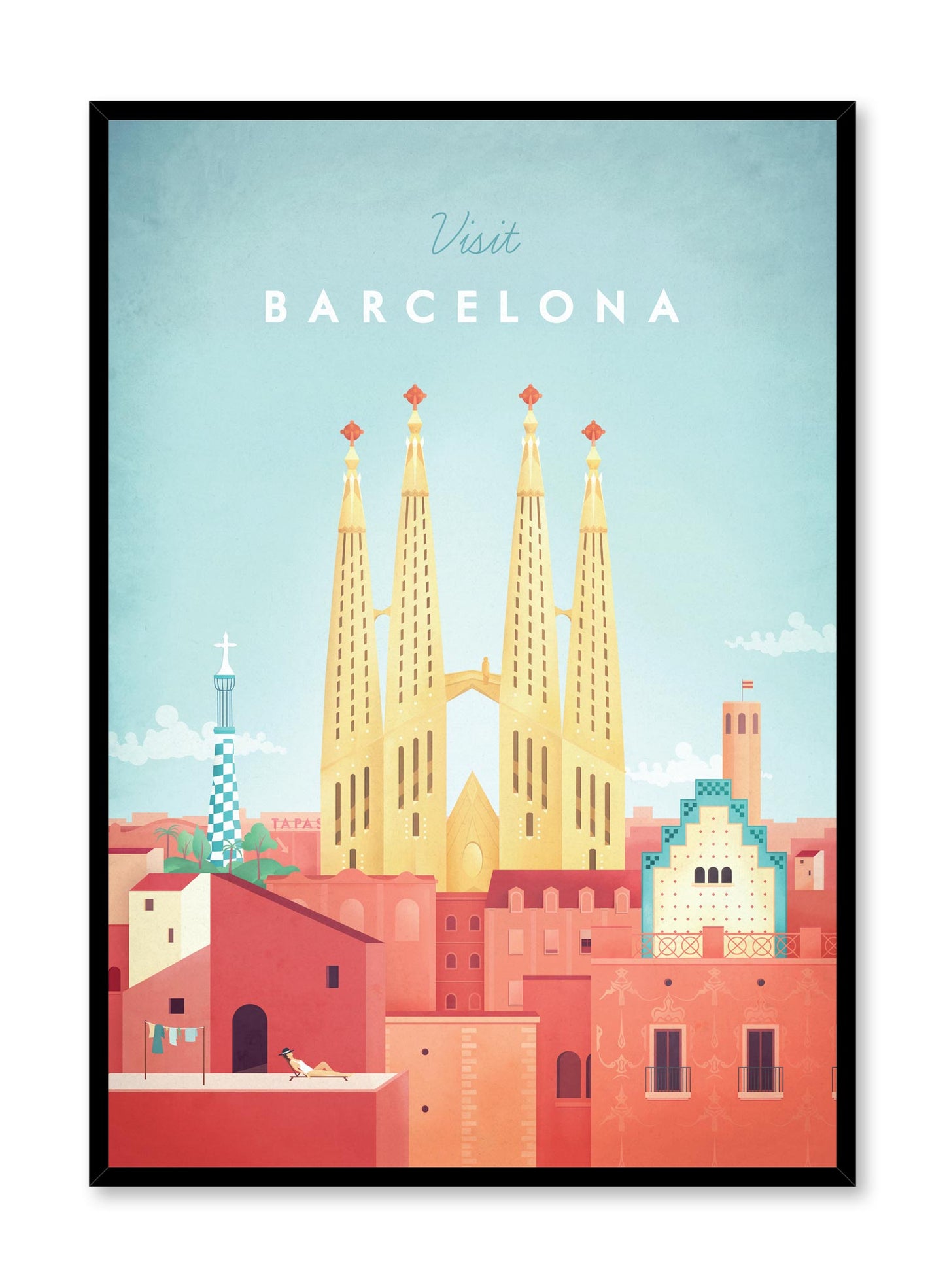 Visit Barcelona, Poster