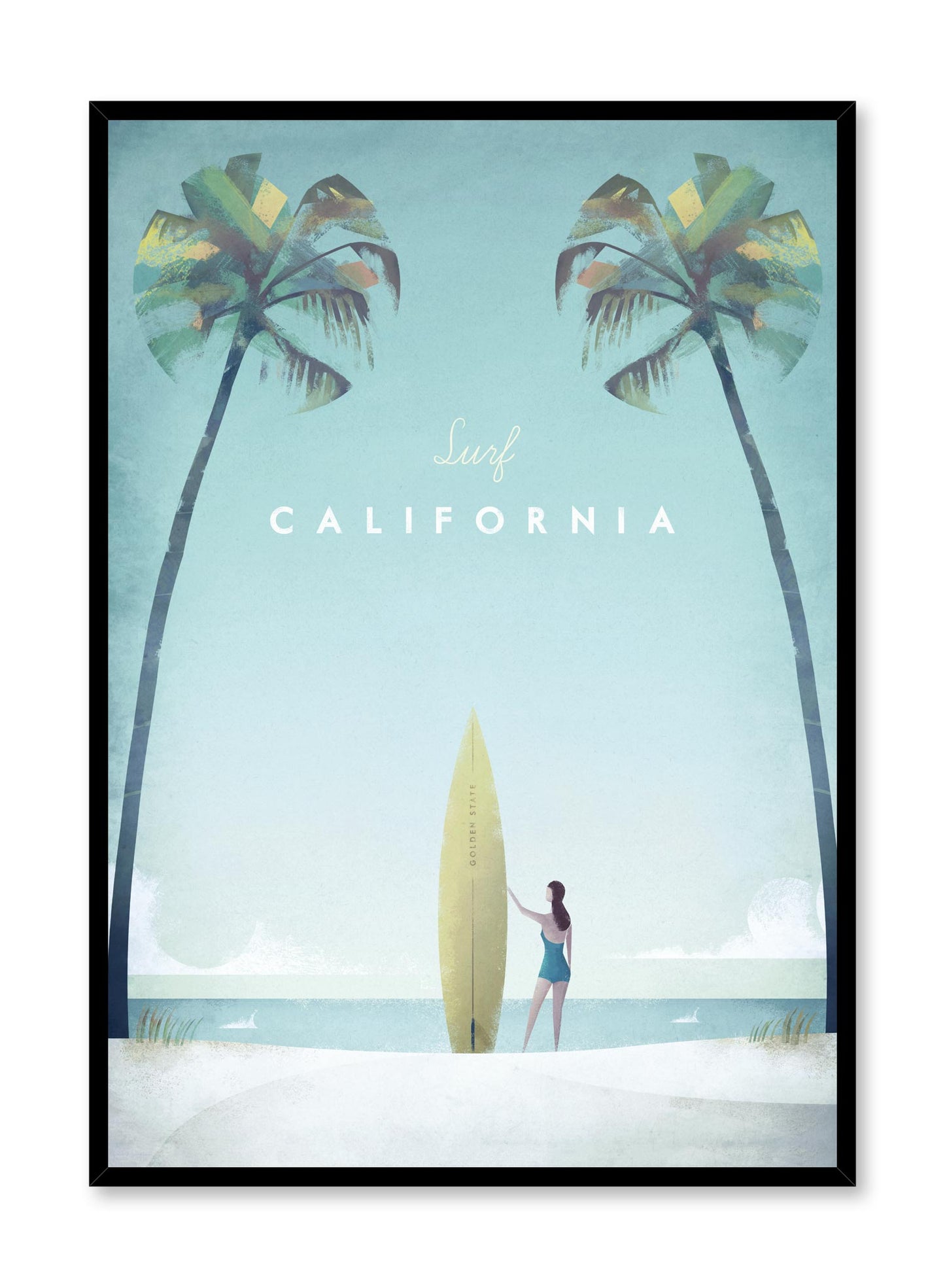 Surf California, Poster