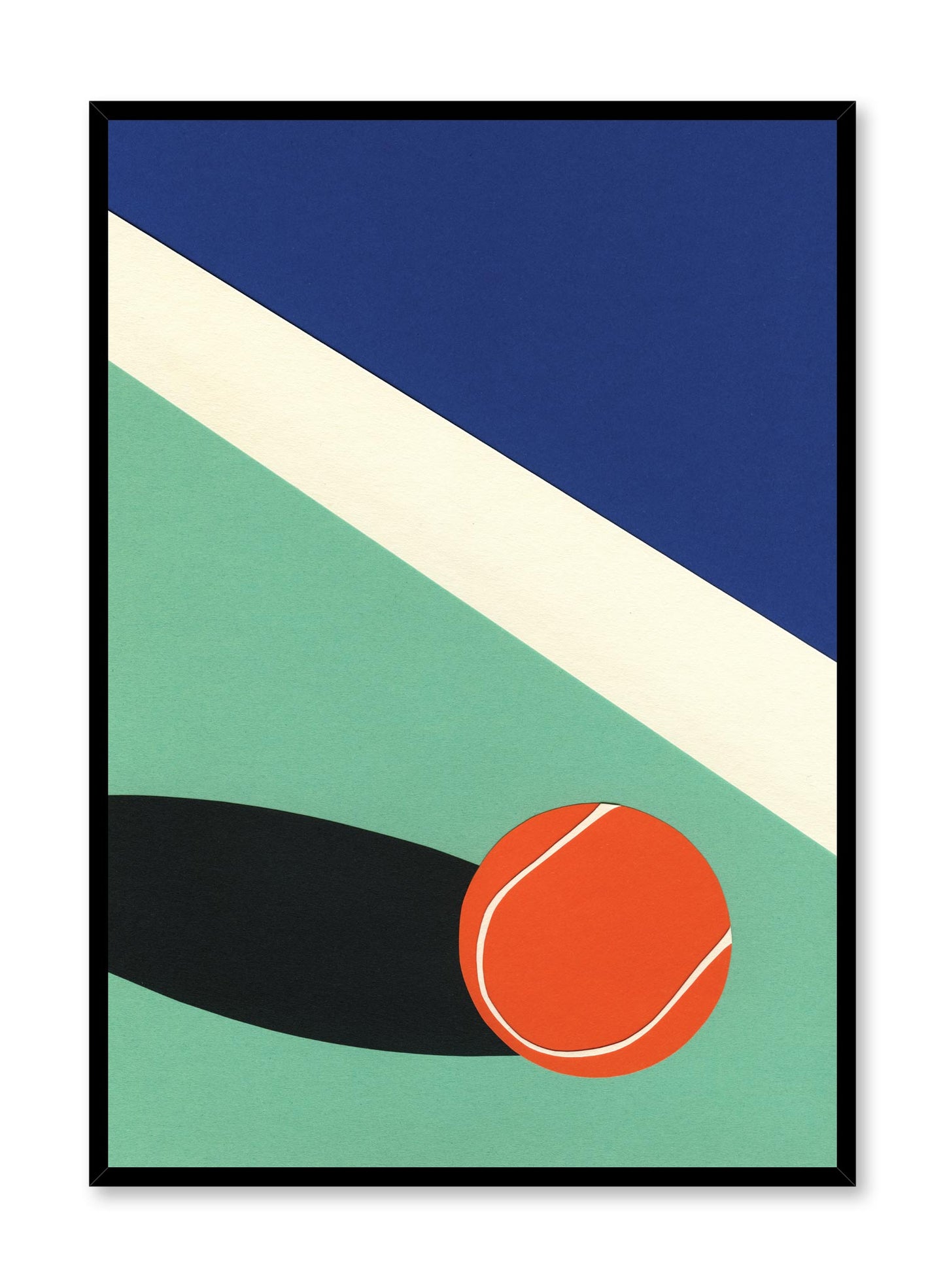 Tennis Ball, Poster