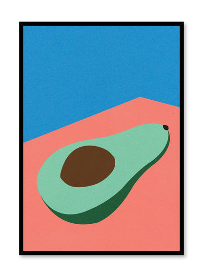 Sliced Avocado, Poster