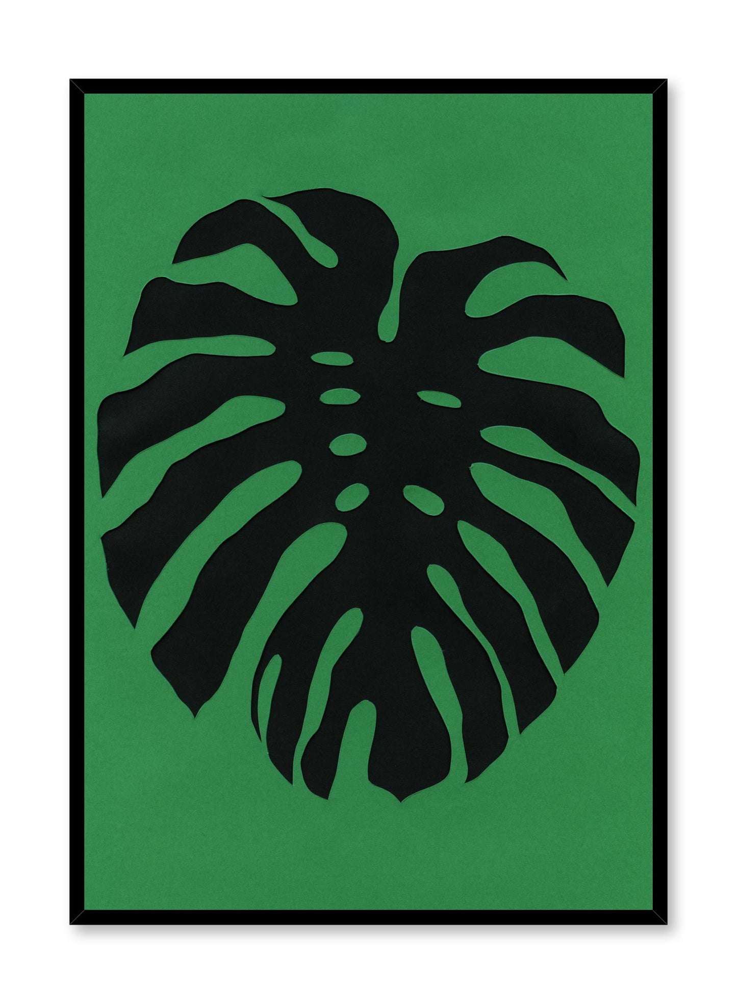 Monstera Leaf, Poster