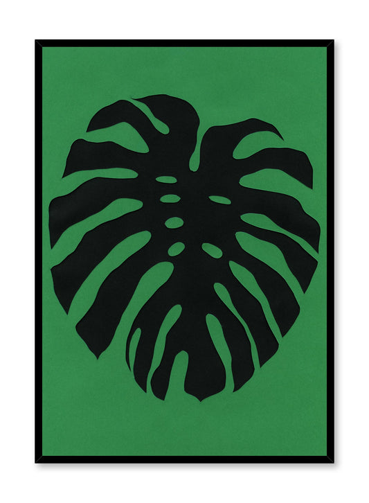 Monstera Leaf, Poster