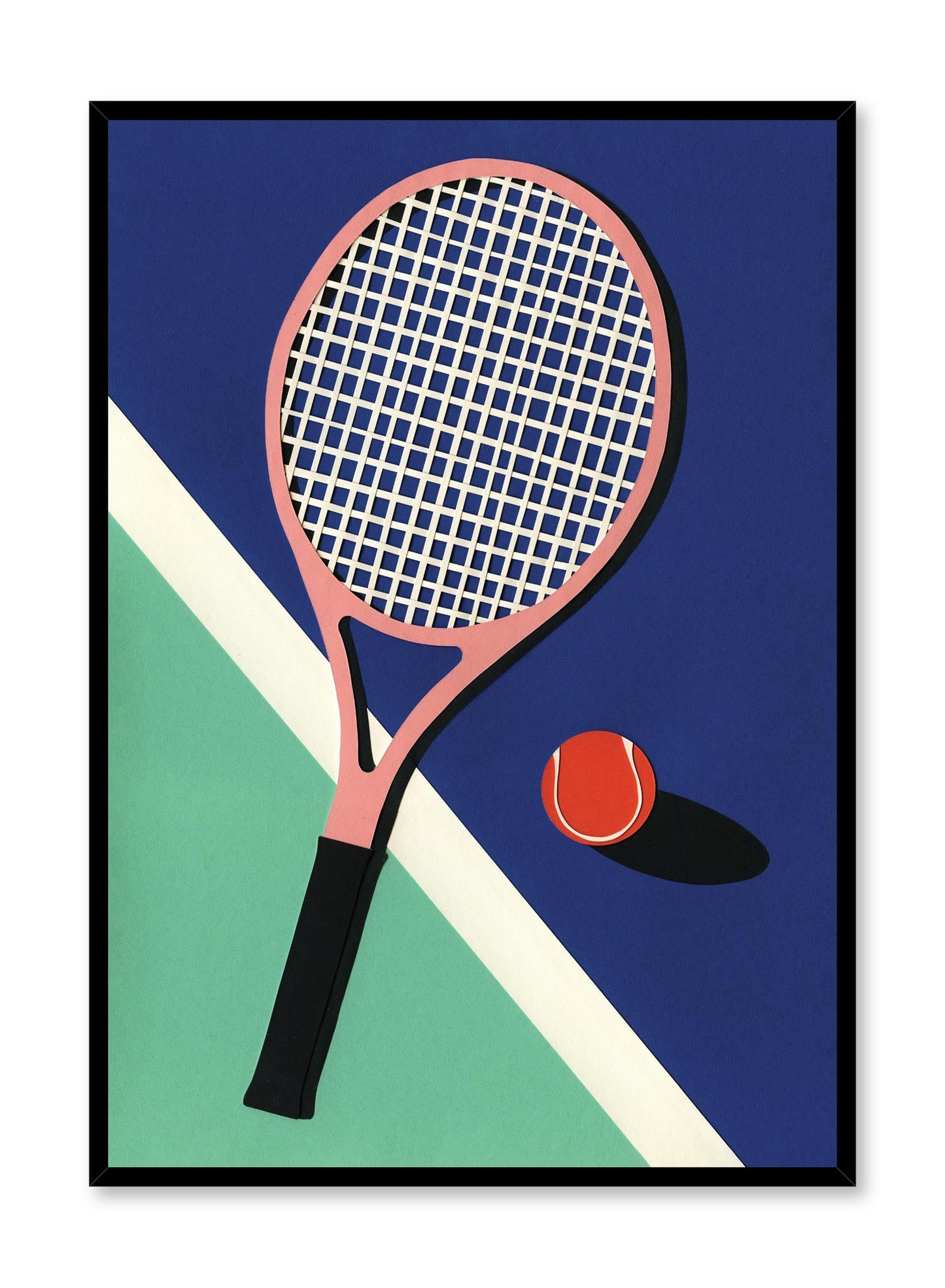 Tennis Racket, Poster