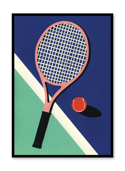 Tennis Racket, Poster