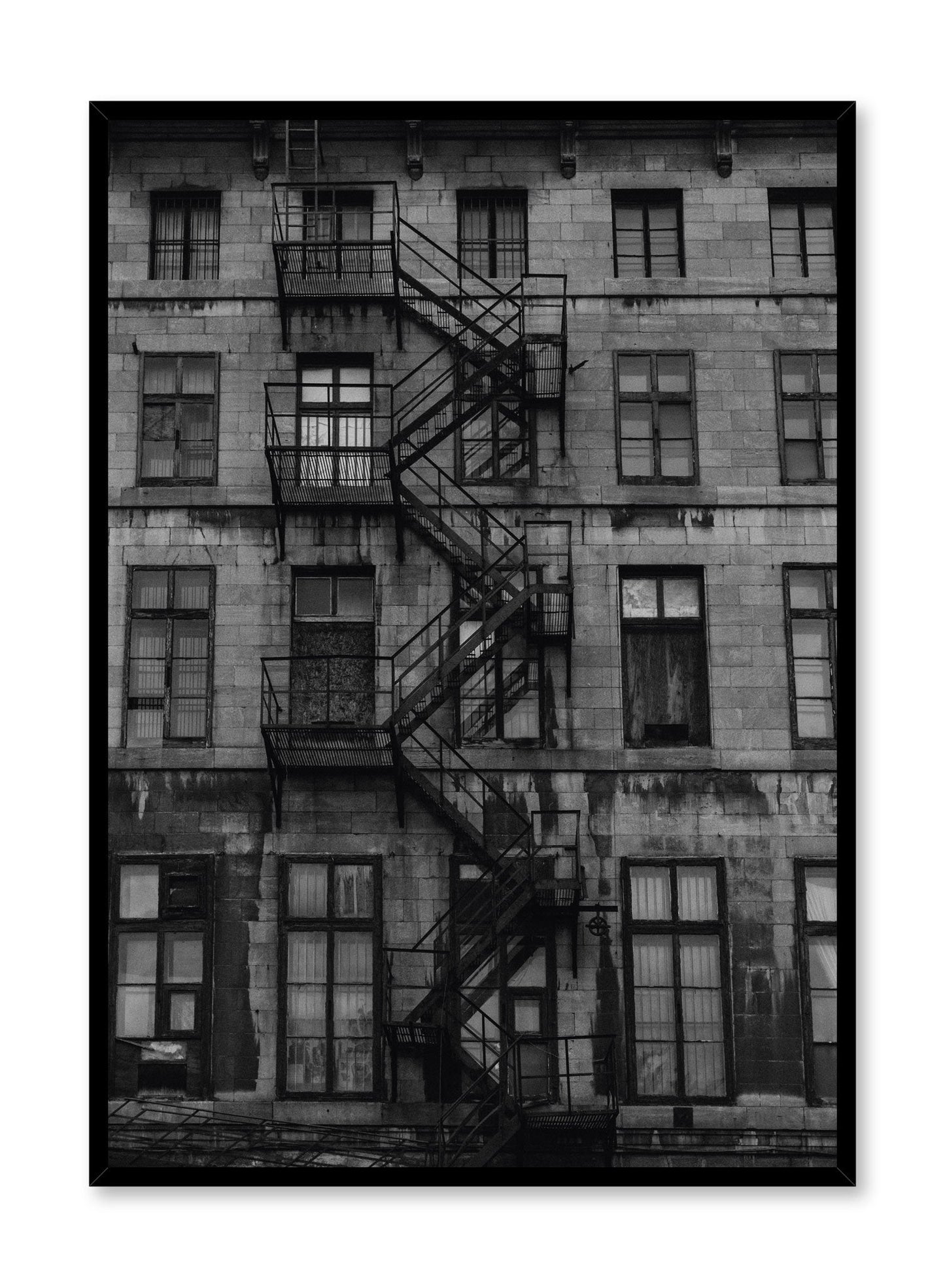 Fire Escape, Poster