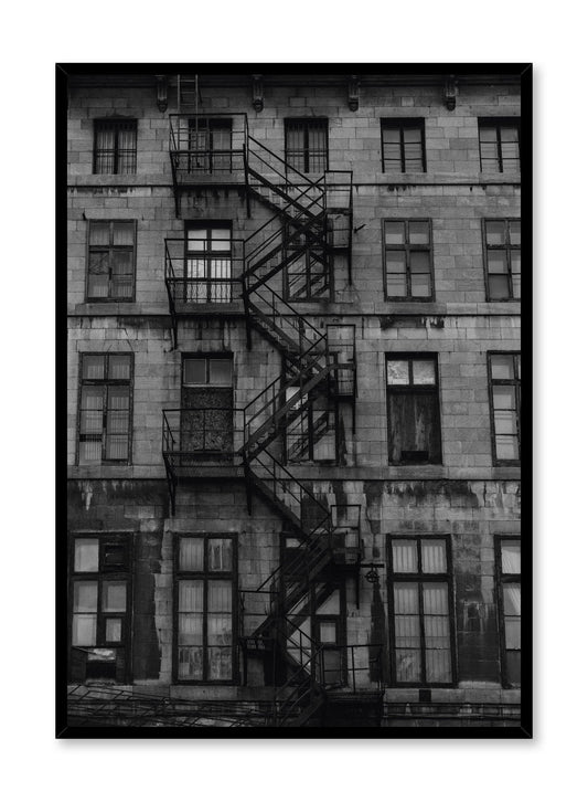 Fire Escape, Poster