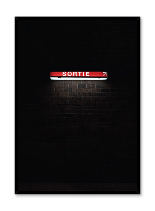 Exit, Poster
