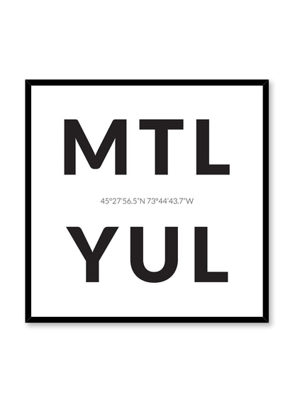 Destination: Montréal, Poster