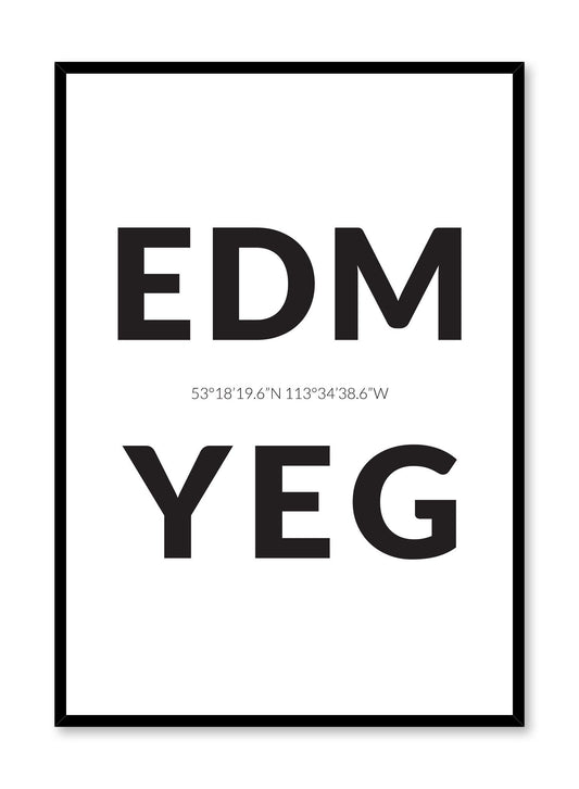 Destination: Edmonton, Poster